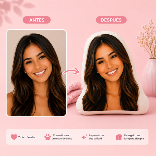 Cojín Cara Personalizada