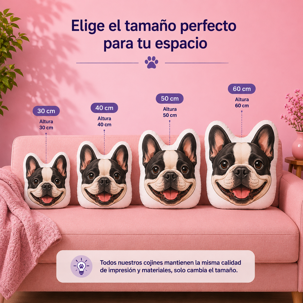 Cojín Mascota Anime Personalizado