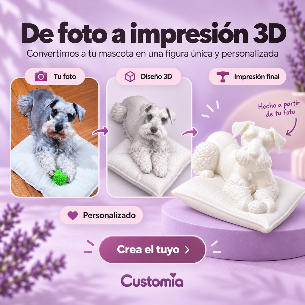 Tu mascota en 3D