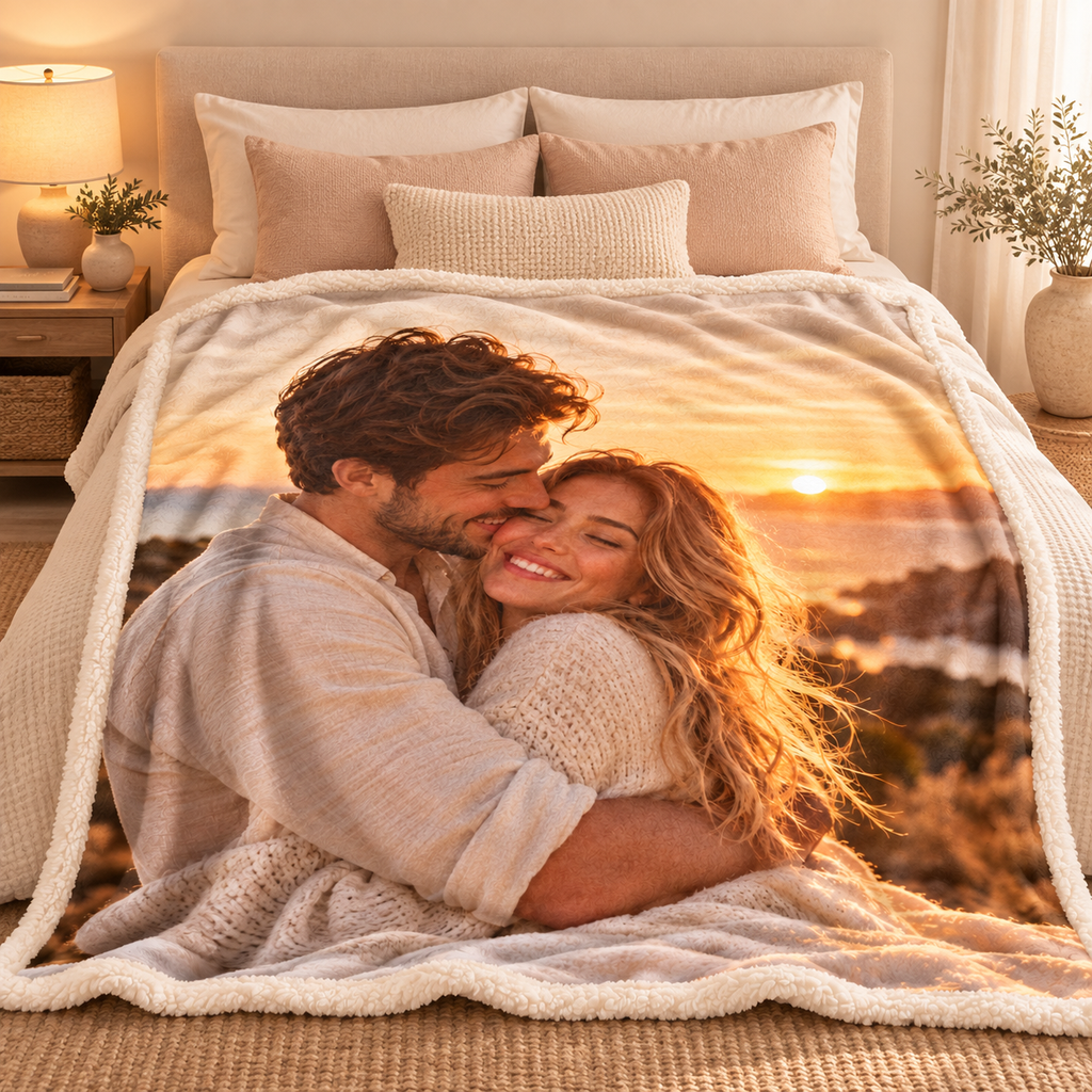 Frazada para Parejas Personalizada