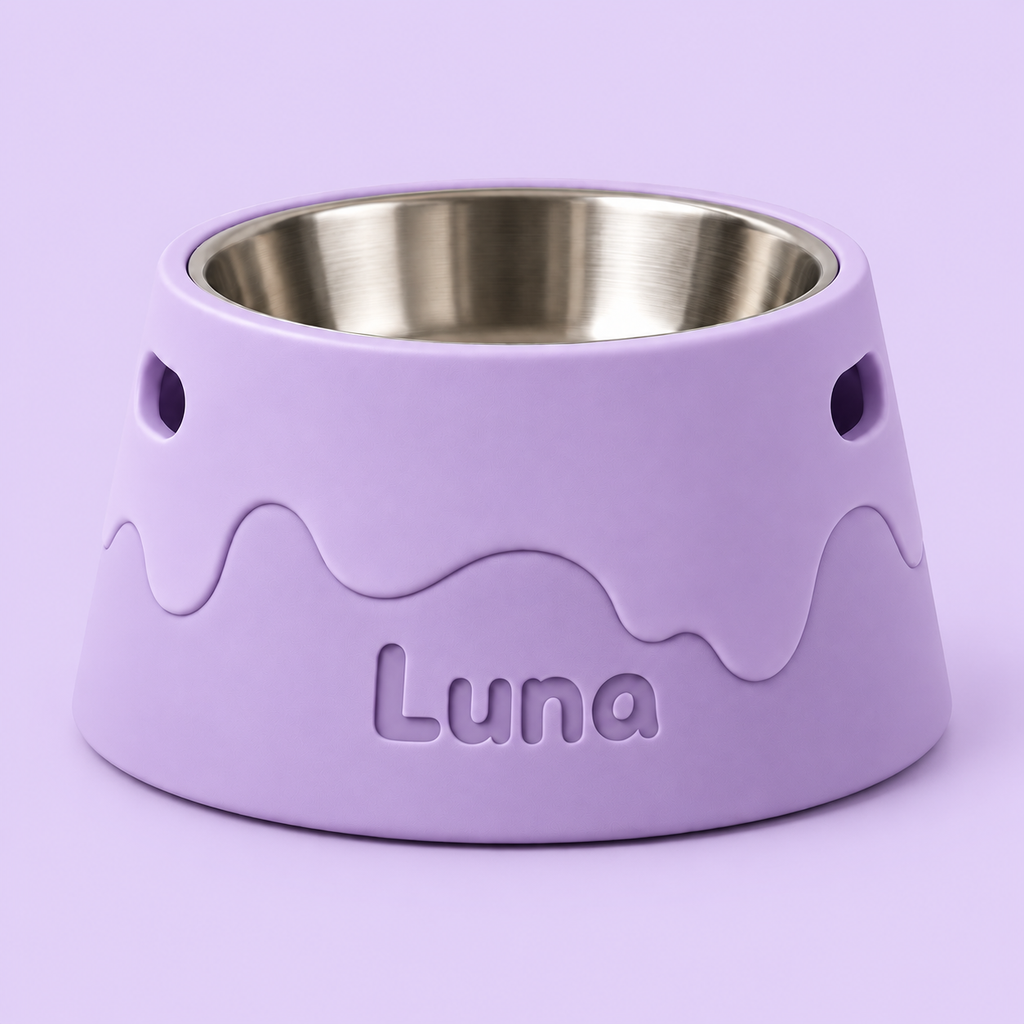 Bowl para mascota 3D personalizado